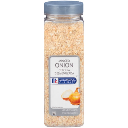 McCormick Minced Onion, 6 x 17 oz Case - Spices Seasonings