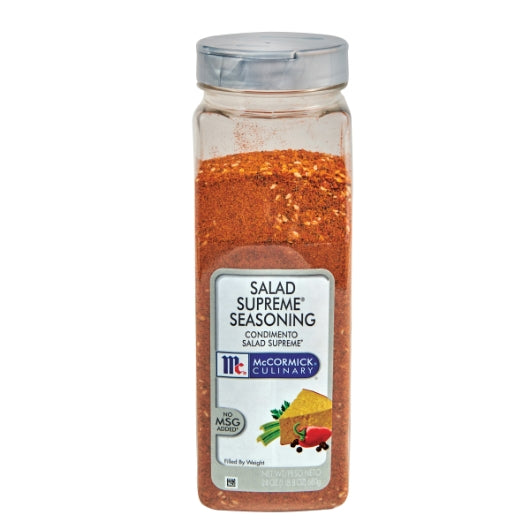 McCormick Culinary Salad Supreme Seasoning, 6 x 24 oz Case - Spices Seasonings