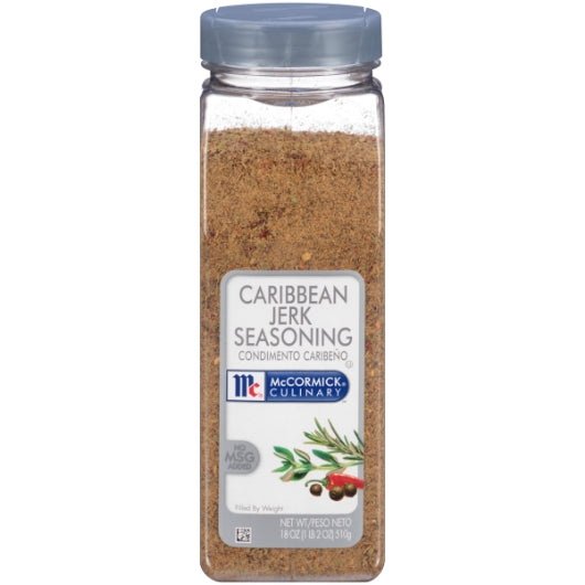 McCormick Kosher Caribbean Jerk Seasoning, 6 x 18 oz Case - Spices Seasonings