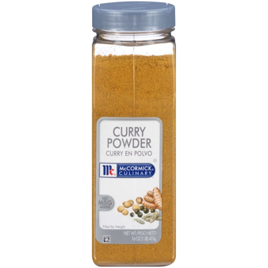 McCormick Curry Powder, 6 x 16 oz Case - Spices Seasonings