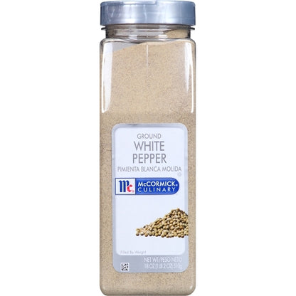 McCormick Ground White Pepper, 6 x 18 oz Case - DOT product image 4