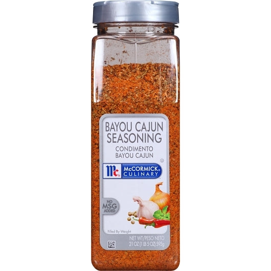 McCormick Bayou Cajun Seasoning, 6 x 21 oz Case - DOT product image 3