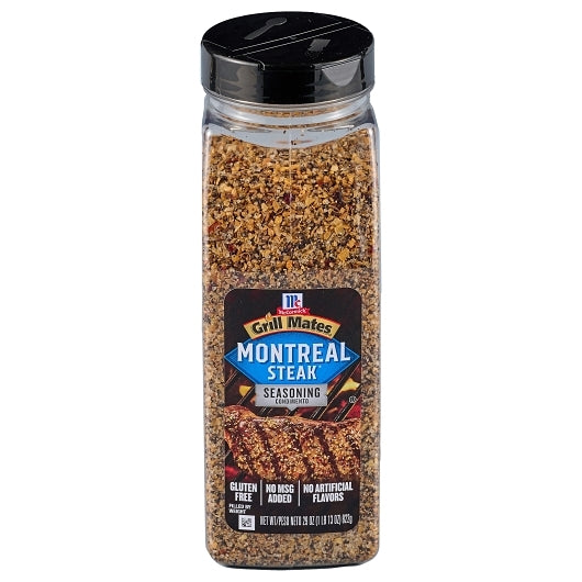 McCormick Kosher Grill Mates Montreal Steak Seasoning, 6 x 29 oz Case - DOT product image 2
