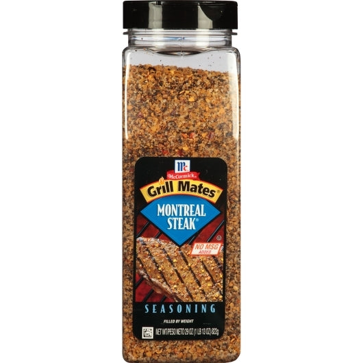 McCormick Kosher Grill Mates Montreal Steak Seasoning, 6 x 29 oz Case - Spices Seasonings