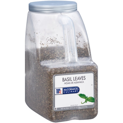 McCormick Culinary Basil Leaves, 3 x 22 oz Case - DOT product image 8