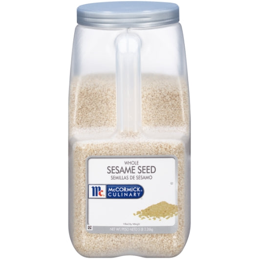 McCormick Culinary Sesame Seed Whole, 3 x 5 lb Case - Spices Seasonings