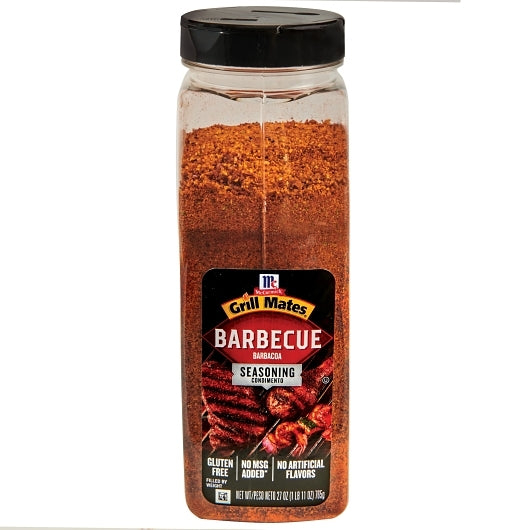 McCormick Grill Mates Barbecue Seasoning, 6 x 27 oz Case - Spices Seasonings