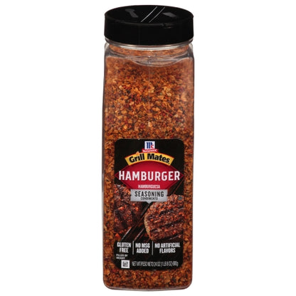 McCormick Grill Mates Hamburger Seasoning, 6 x 24 oz Case - Spices Seasonings