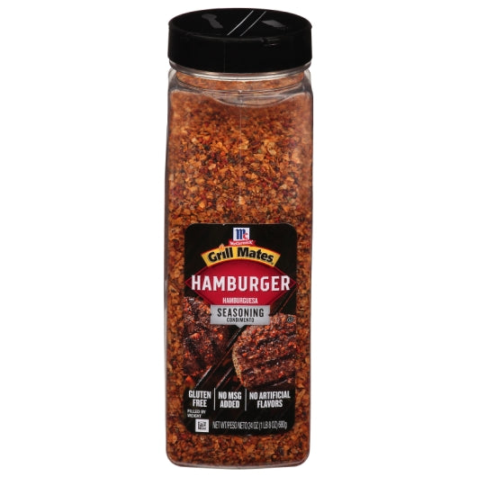 McCormick Grill Mates Hamburger Seasoning, 6 x 24 oz Case - Spices Seasonings