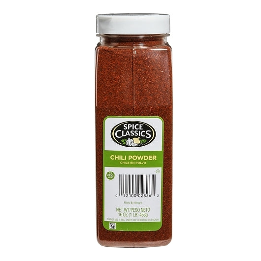 Spice Classics Chili Powder, 6 x 16 oz Case - DOT product image 2