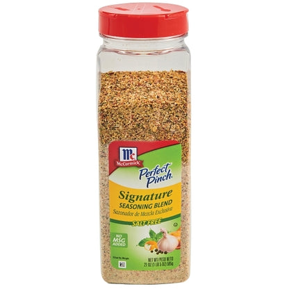 McCormick Salt Free Signature Blend, 6 x 21 oz Case - Spices Seasonings
