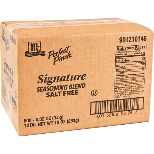 McCormick Salt Free Signature Seasoning Blend, 500 x 0.73 GR Case - DOT product image 3