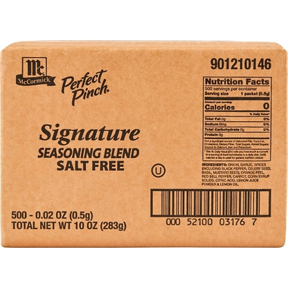 McCormick Salt Free Signature Seasoning Blend, 500 x 0.73 GR Case - DOT product image 6