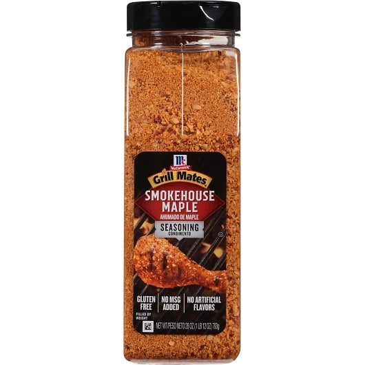 McCormick Grill Mates Seasoning Smokehouse Maple, 6 x 28 oz Case - DOT product image 5