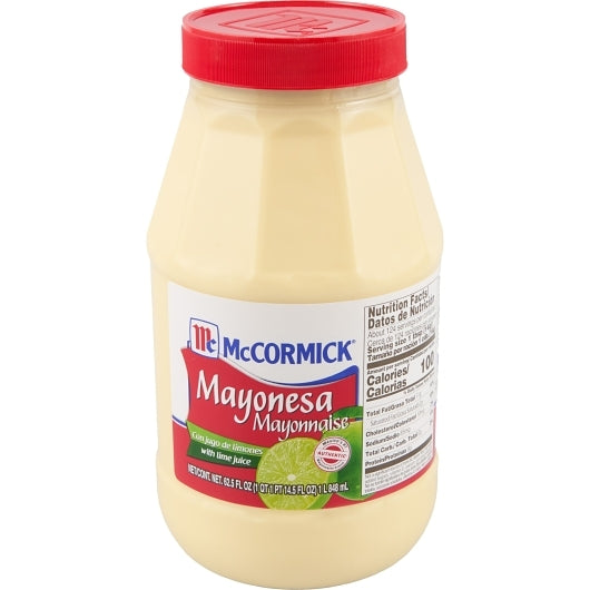 McCormick ex Mayonnaise With Lime Juice, 6 x 62.5 oz Case - Condiments & Sauces - image 2