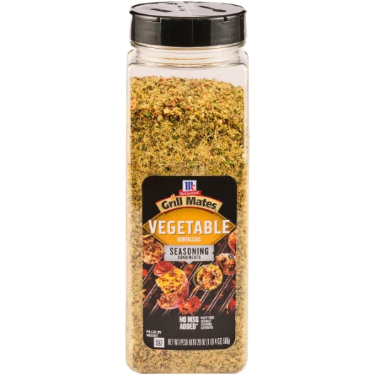 McCormick Grill Mates Vegetable Seasoning, 6 x 20 oz Case - Spices Seasonings