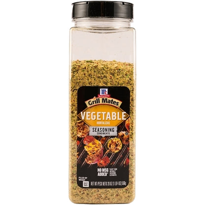 McCormick Grill Mates Vegetable Seasoning, 6 x 20 oz Case - DOT product image 4