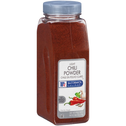 McCormick Culinary Light Chili Powder, 6 x 18 oz Case - DOT product image 8