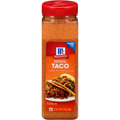 McCormick Culinary Taco Seasoning, 6 x 24 oz Case - DOT product image 2