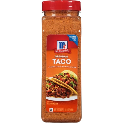 McCormick Culinary Taco Seasoning, 6 x 24 oz Case - DOT product image 4