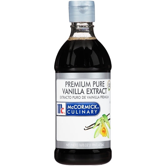 McCormick Pure 1 Fold Vanilla Extract - 1 pint bottle, 6 per case - DOT product image 2