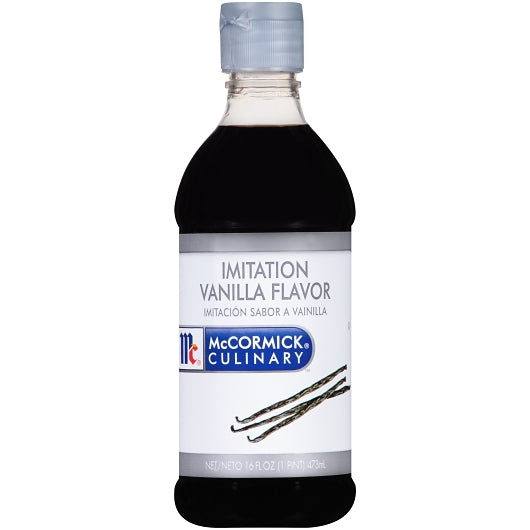 McCormick Vanilla Flavor Imitation, 6 x 16 fl oz Case - DOT product image 2