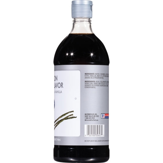 McCormick Culinary Imitation Vanilla Flavor, 6 x 32 fl oz Case - DOT product image 5