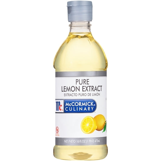 Mccormick Pure Lemon Extract, 1 Pint -- 6 per case. - DOT product image 1