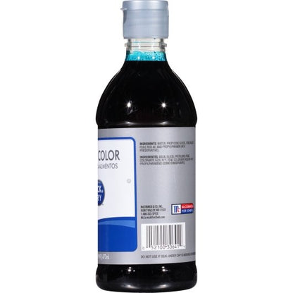 McCormick Blue Food Color, 6 x 16 fl oz Case - DOT product image 5