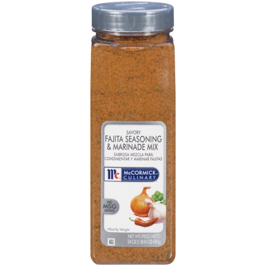 McCormick Savory Fajita Seasoning, 6 x 24 oz Case - DOT product image 2