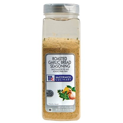 McCormick Culinary Roasted Garlic Bread Seasoning, 6 x 20 oz Case - DOT product image 4
