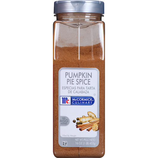 McCormick Pumpkin Pie Spice, 6 x 16 oz Case - Spices Seasonings