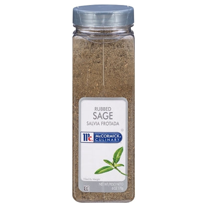 McCormick Culinary Rubbed Sage, 6 x 6 oz Case - DOT product image 3