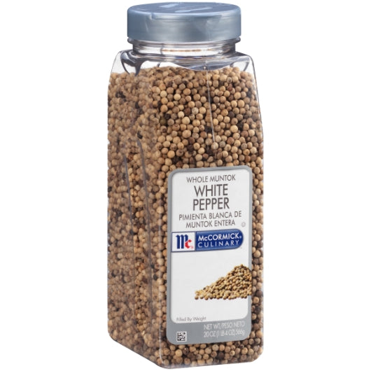 McCormick Whole White Pepper, 6 x 20 oz Case - DOT product image 7