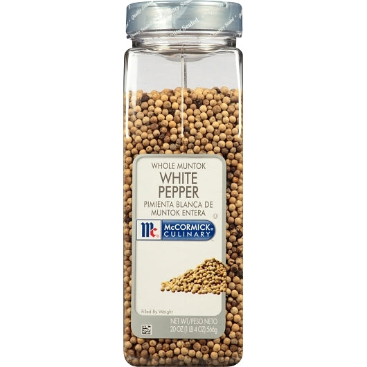 McCormick Whole White Pepper, 6 x 20 oz Case - DOT product image 4
