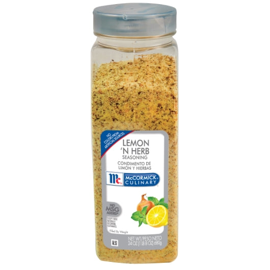 McCormick Lemon 'N Herb Seasoning, 6 x 24 oz Case - DOT product image 2