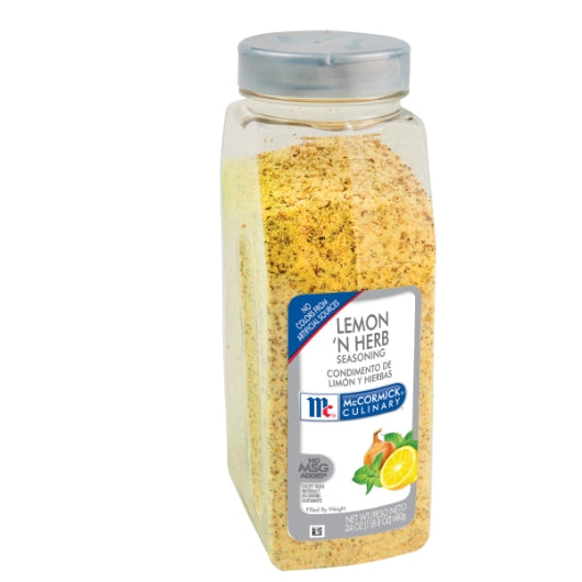 McCormick Lemon 'N Herb Seasoning, 6 x 24 oz Case - DOT product image 7
