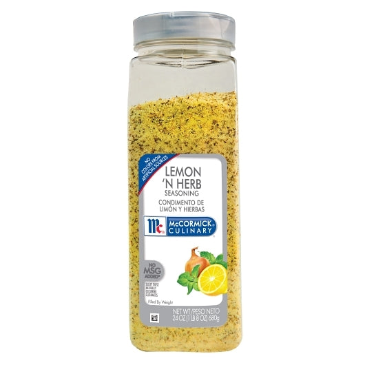 McCormick Lemon 'N Herb Seasoning, 6 x 24 oz Case - DOT product image 4
