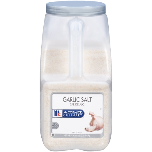 McCormick Garlic Salt, 3 x 12 lb Case - Spices Seasonings