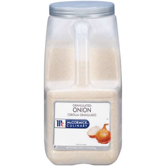 McCormick Granulated Onion, 3 x 5.75 lb Case - Spices Seasonings