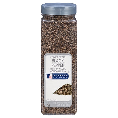 McCormick Coarse Ground Black Pepper, 6 x 1 lb Case - DOT product image 3
