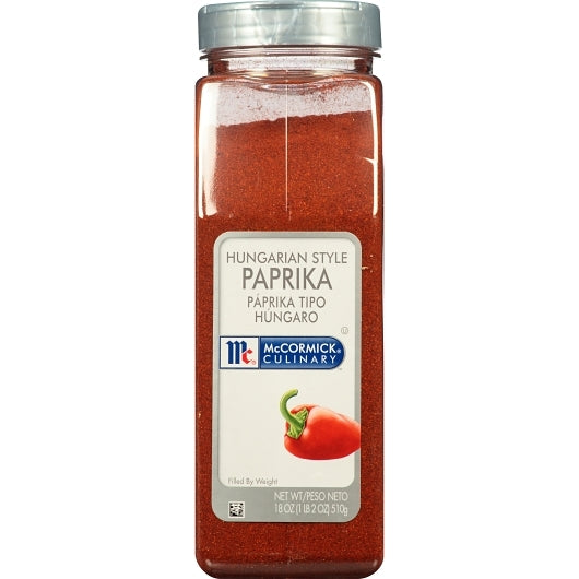 McCormick Culinary Hungarian Style Paprika, 6 x 18 oz Case - DOT product image 4