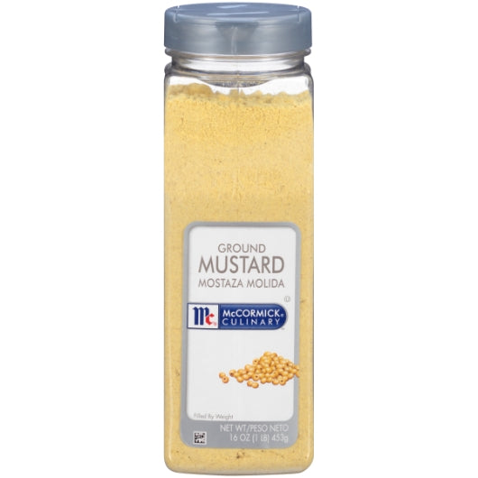 Spice Mustard Ground Culinary Mustard, 6 x 1 lb Case - Condiments & Sauces