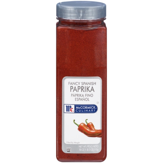 McCormick Culinary Fancy Spanish Paprika, 6 x 18 oz Case - Spices Seasonings