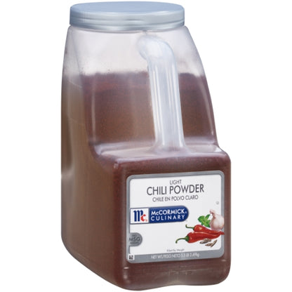 McCormick Light Chili Powder, 3 x 5.5 lb Case - DOT product image 6