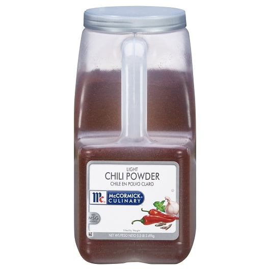 McCormick Light Chili Powder, 3 x 5.5 lb Case - DOT product image 3