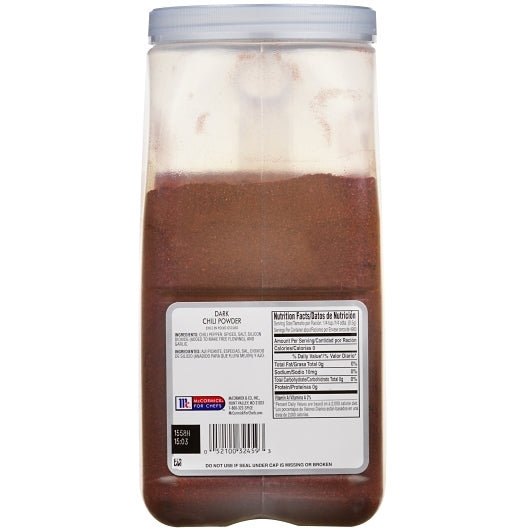 McCormick Dark Chili Powder, 3 x 5.5 lb Case - DOT product image 8
