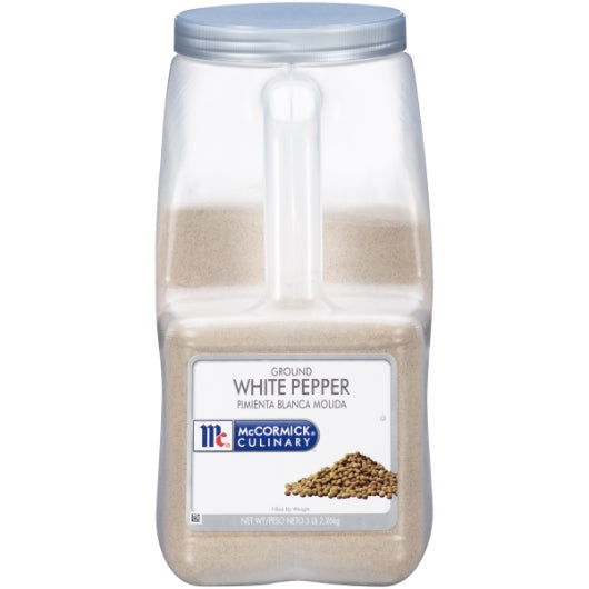 McCormick Ground White Pepper, 3 x 5 lb Case - DOT product image 2