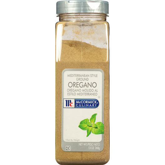 McCormick Ground Oregano, 6 x 13 oz Case - Spices Seasonings