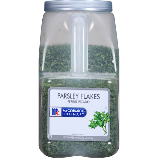 McCormick Culinary Parsley Flakes, 3 x 10 oz Case - Spices Seasonings